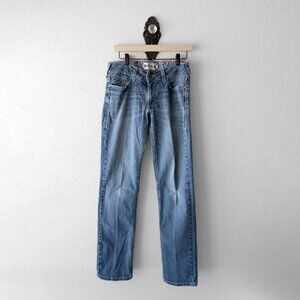 Ariat R.E.A.L. Ivy Dresden 30L Straight Leg Jeans Womens Western Medium Light